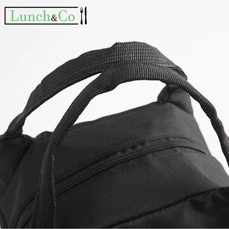 Sac Lunch Isotherme Noir | Lunch&Co