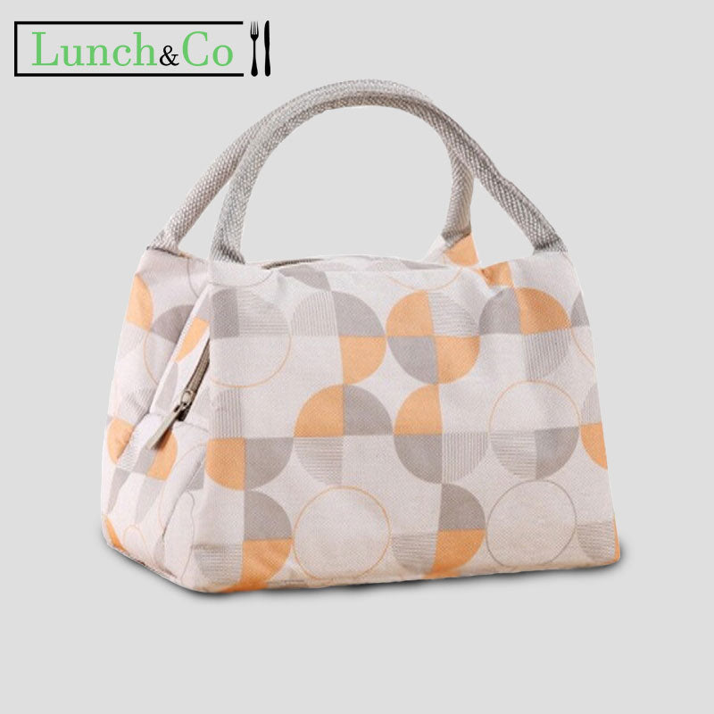 Sac Repas Isotherme Cercles | Lunch&Co