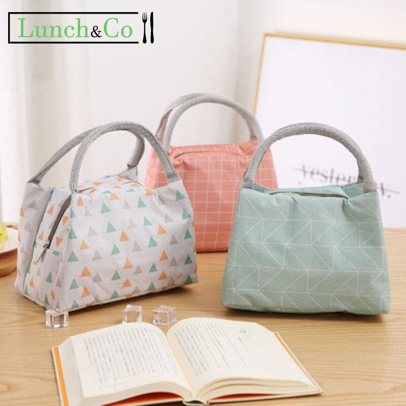 Sac Repas Isotherme Triangles | Lunch&Co