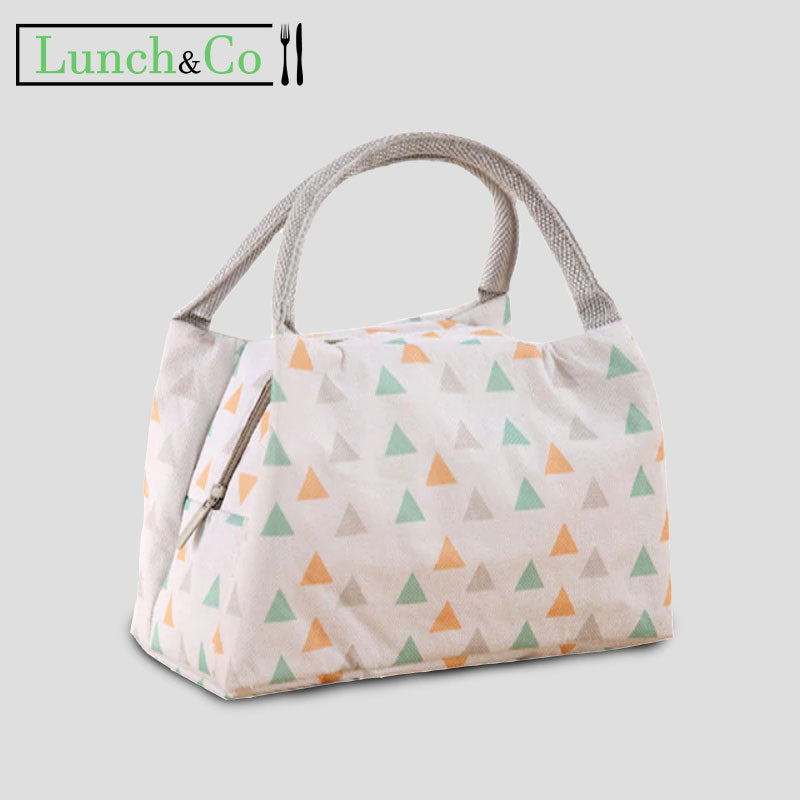 Sac Repas Isotherme Triangles | Lunch&Co