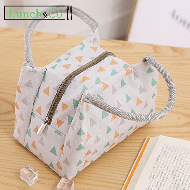 Sac Repas Isotherme Triangles | Lunch&Co