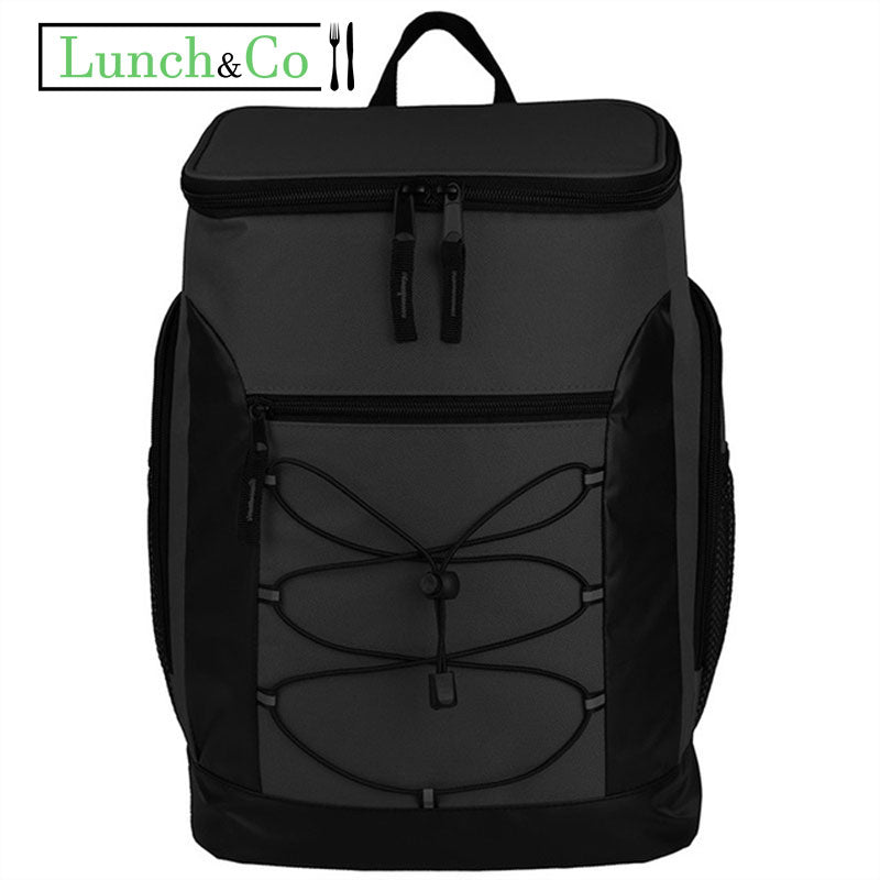 Sac Thermos Repas Noir | Lunch&Co