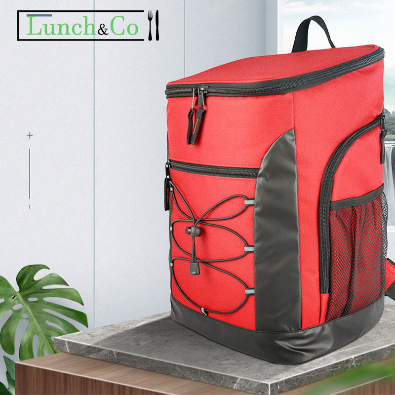 Sac Thermos Repas Rouge | Lunch&Co