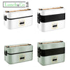 Smart Lunch Box Chauffante Blanche 2 Etages | Lunch&Co