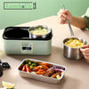 Smart Lunch Box Chauffante Verte 2 Etages | Lunch&Co