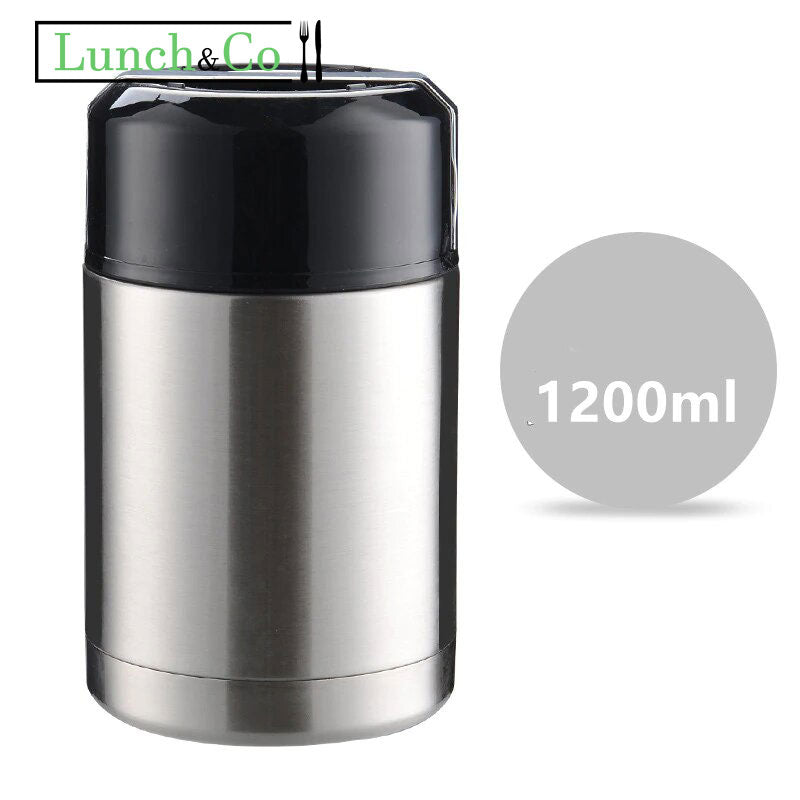 Thermos Bento Grise 1200ml | Lunch&Co